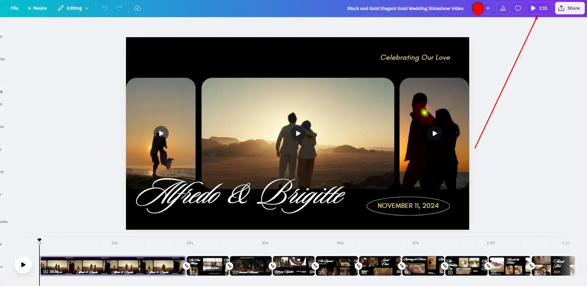 Preview Design In Canva