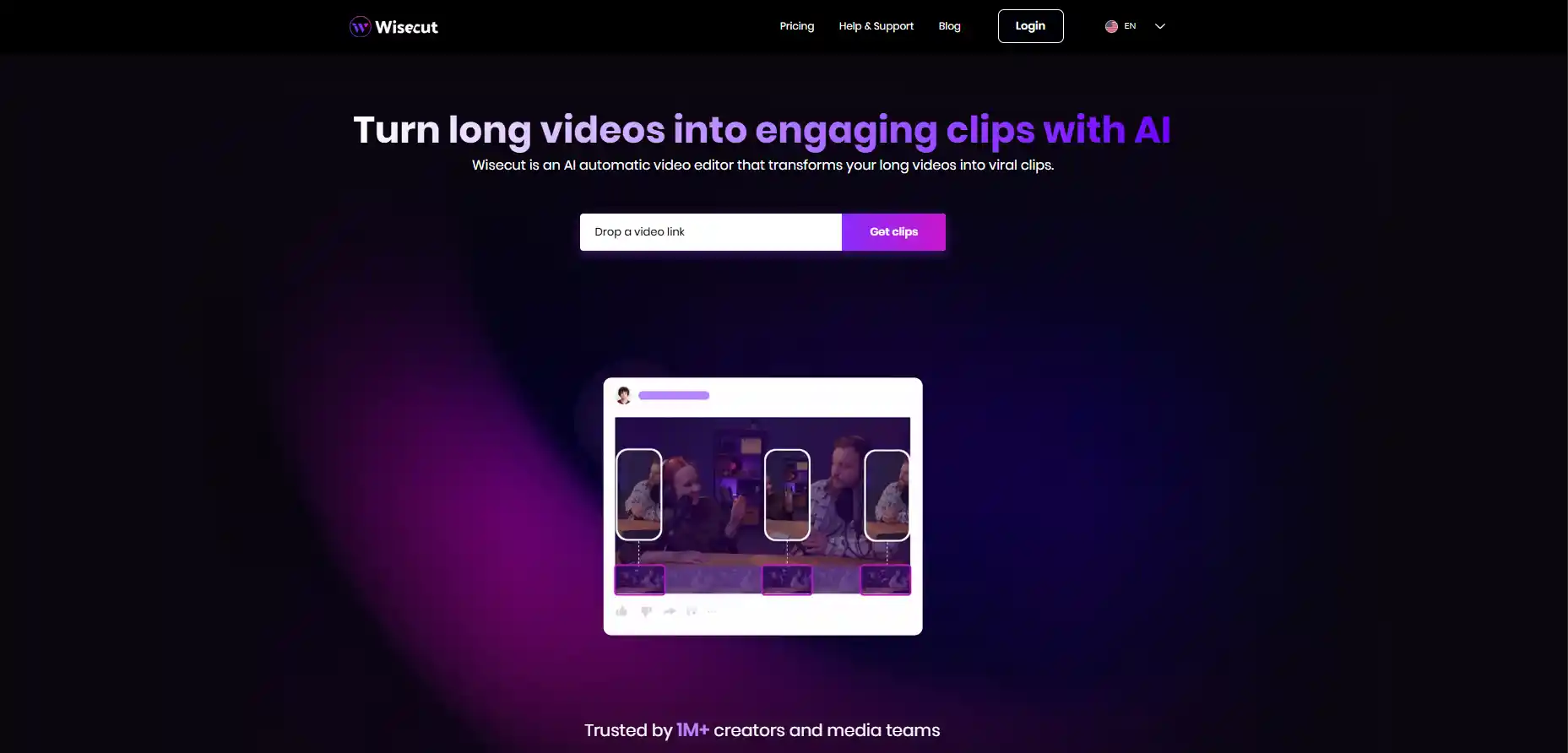 Wisecust- AI Video Generator For Youtube
