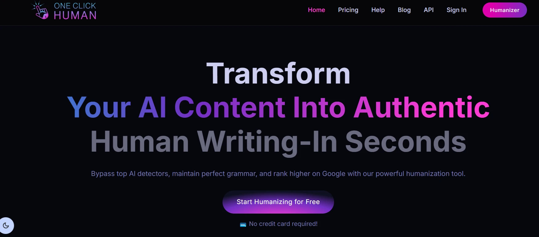 oneclickhuman feature-image