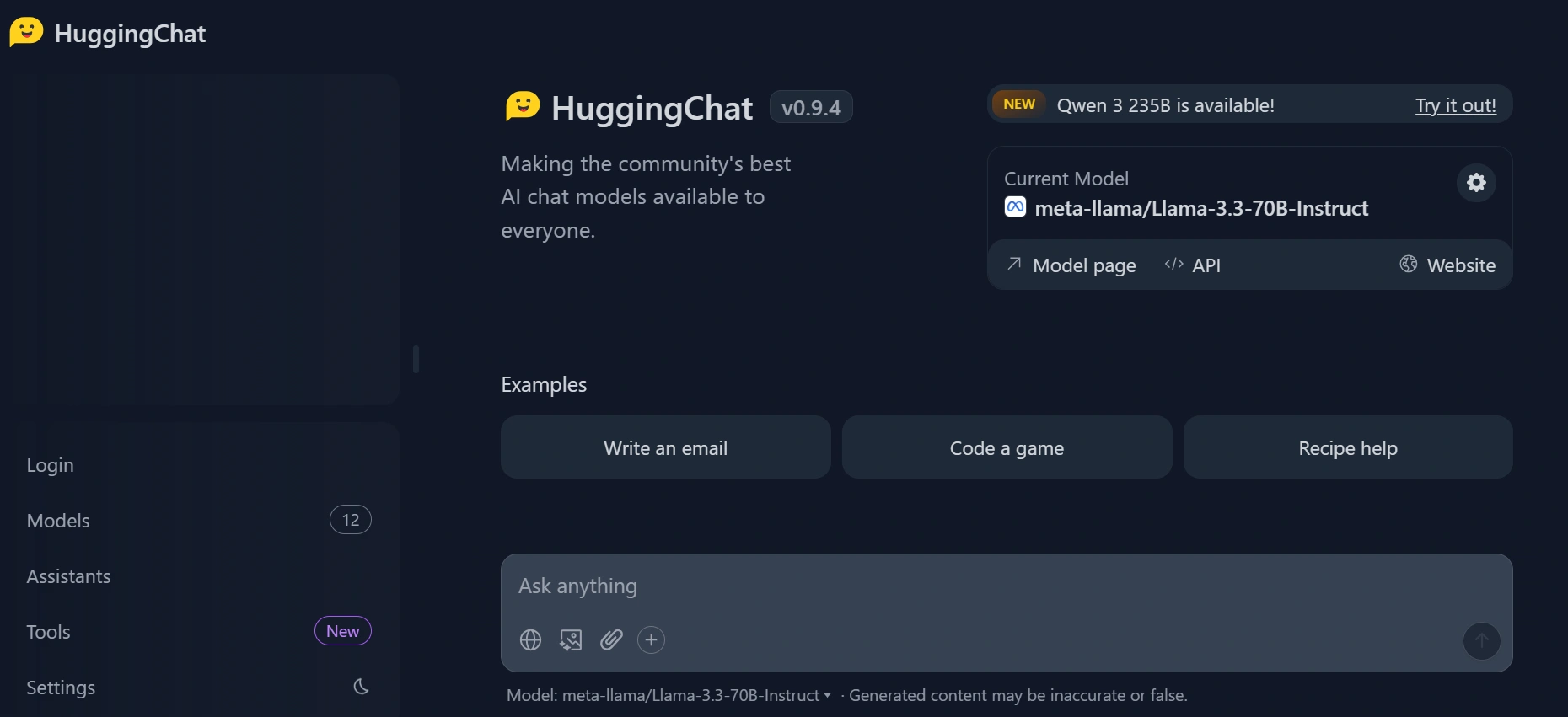 huggingchat feature image