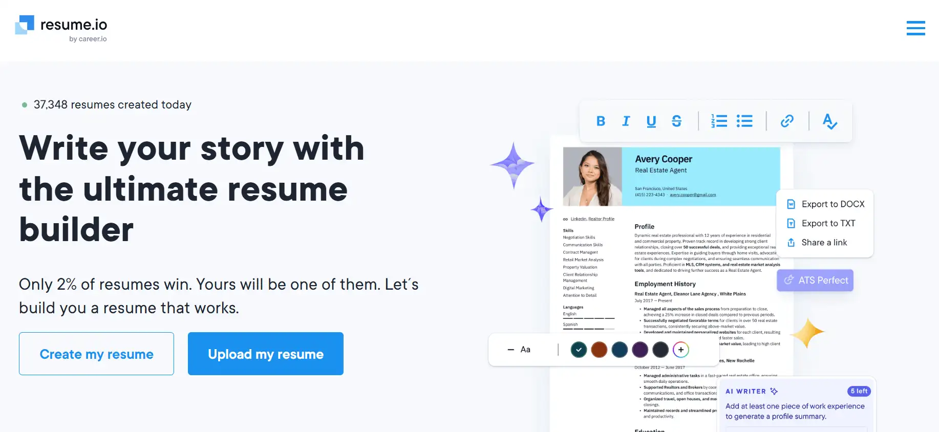 resume.io feature-image
