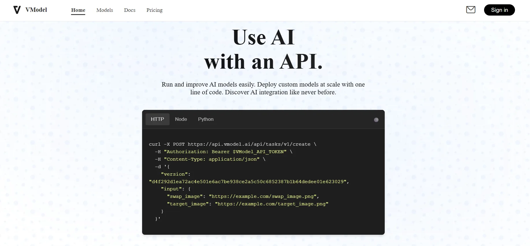vmodel feature-image